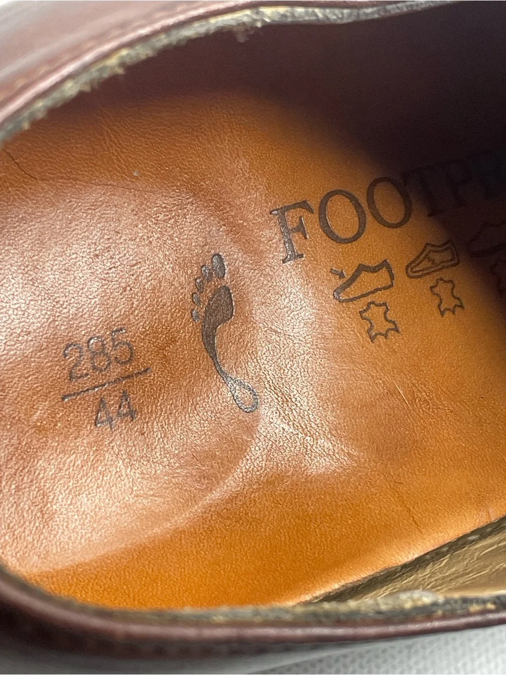 Footprints by Birkenstock Brown Leather Oxfords Size 44 Men Size US 11 / 11.5